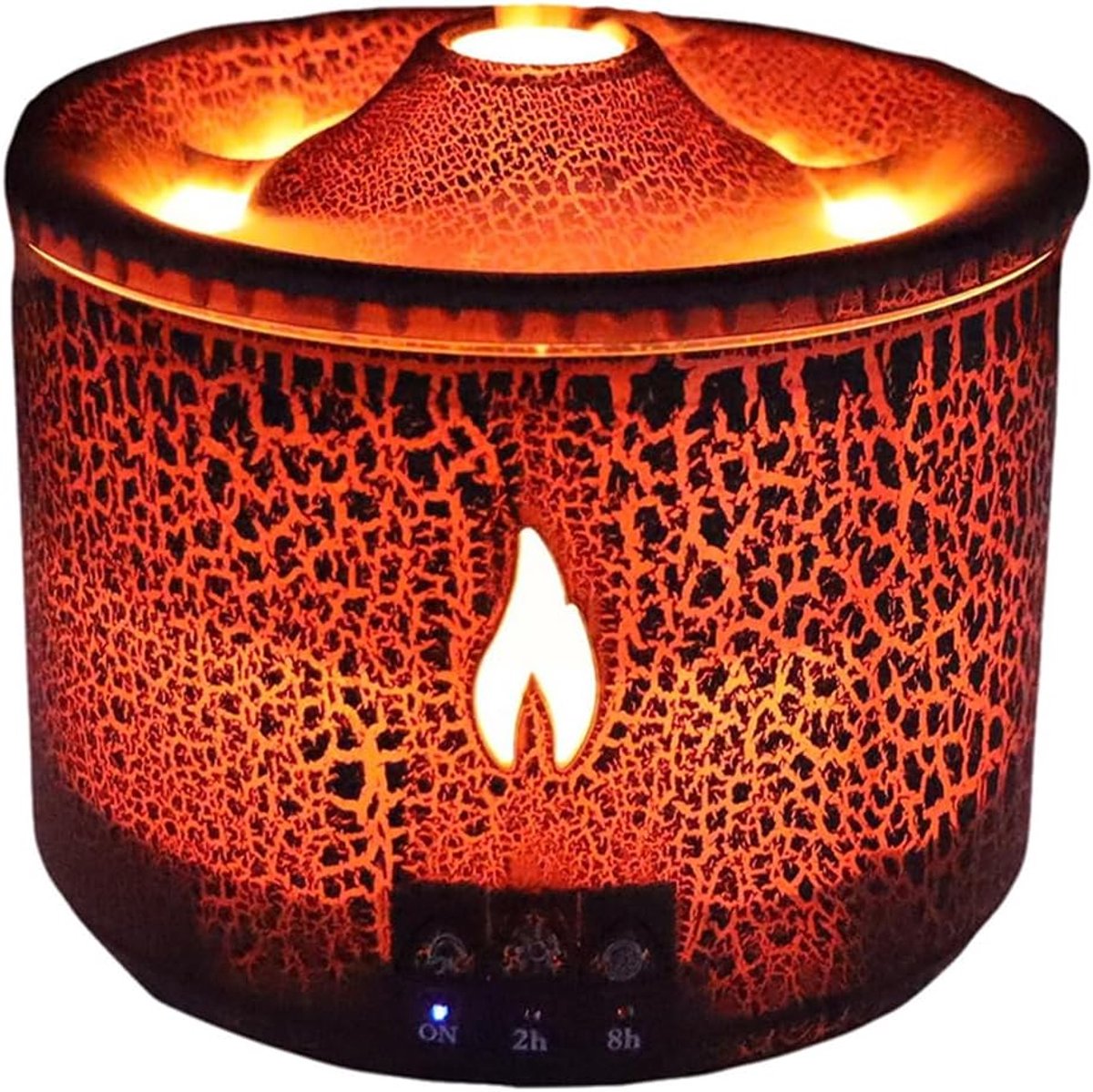 Luchtbevochtiger met aroma diffuser - 2 miststanden - 7 kleuren LED - ontspannende sfeer - ShopVlot