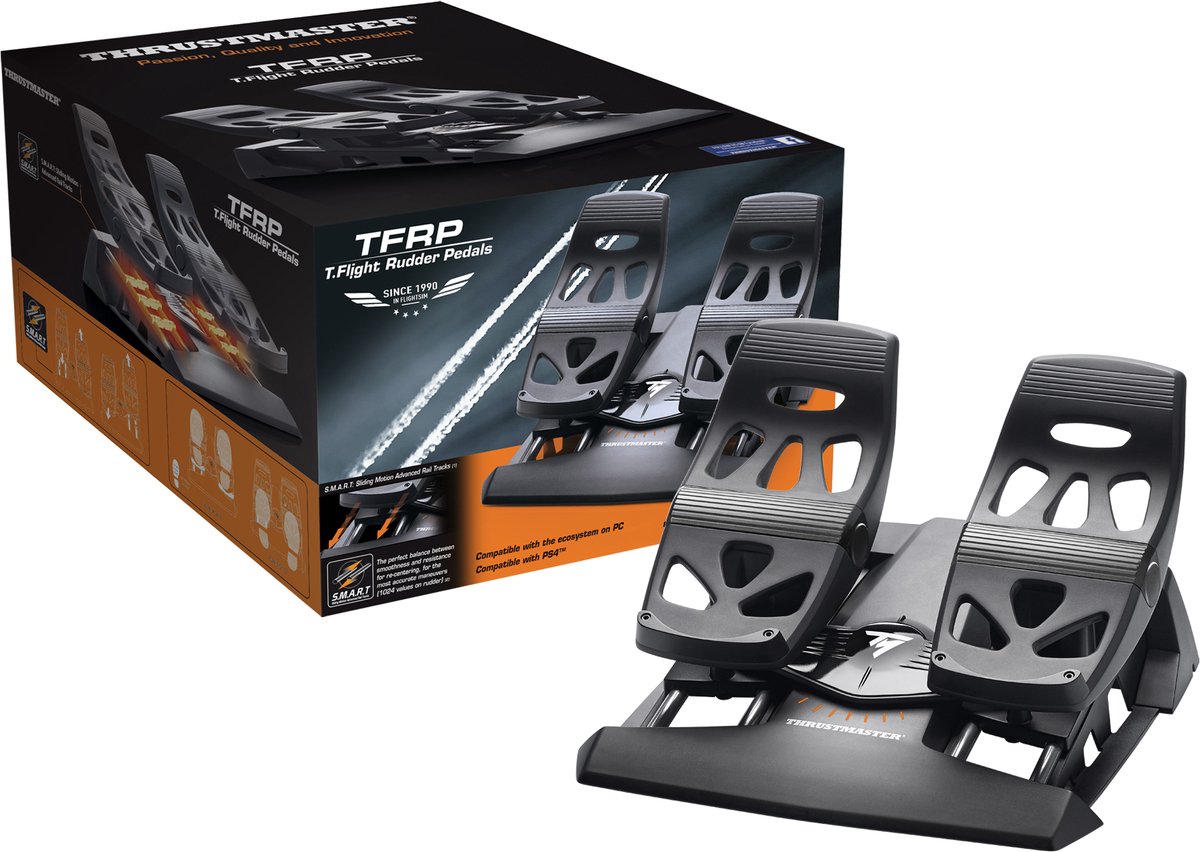 Thrustmaster TFRP T.Flight Rudder Pedals - Flight Control Systeem