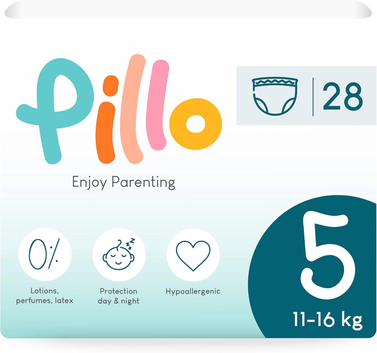 Pants luiers maat 5 - 28 stuks - ademend materiaal - perfect voor zindelijkheidstraining - ShopVlot