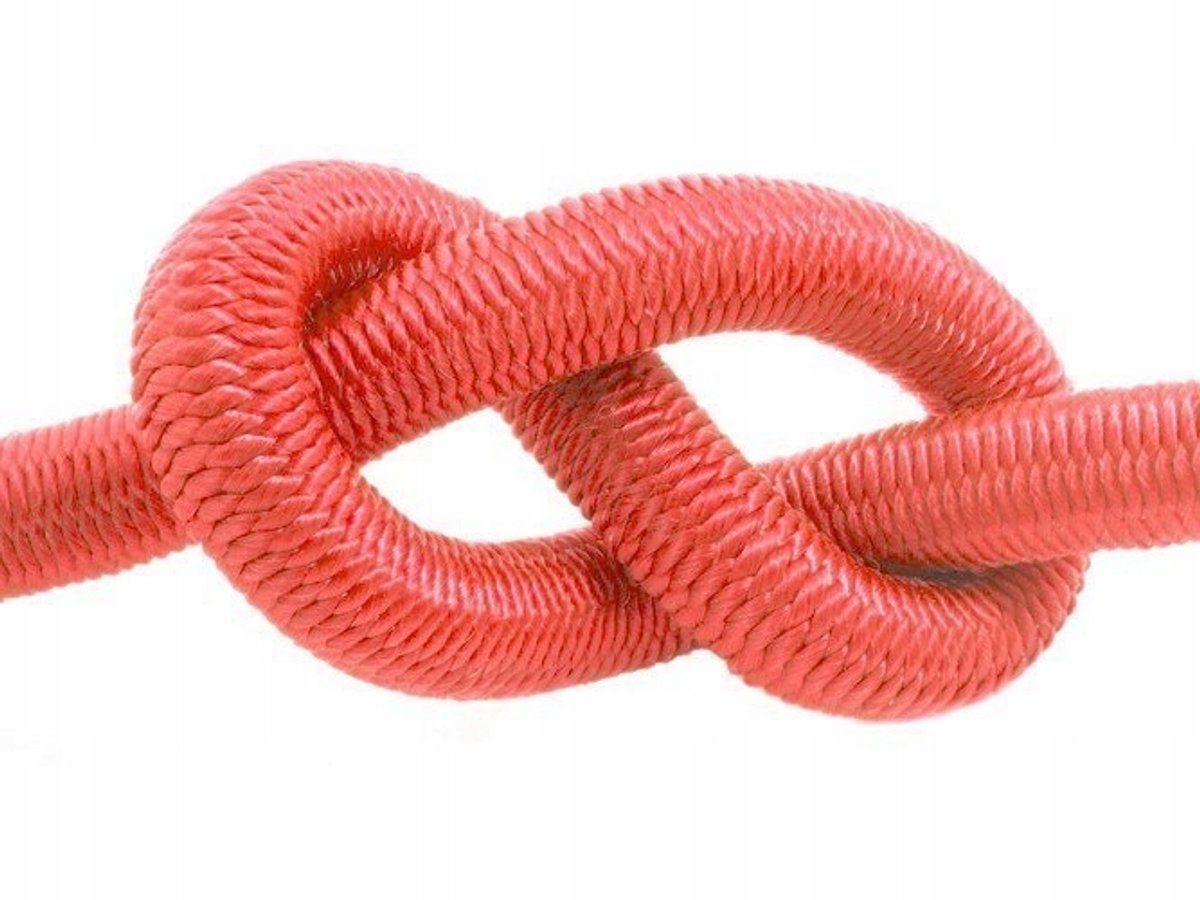 Markless Rood Elastisch Touw 8mm - 1 Meter