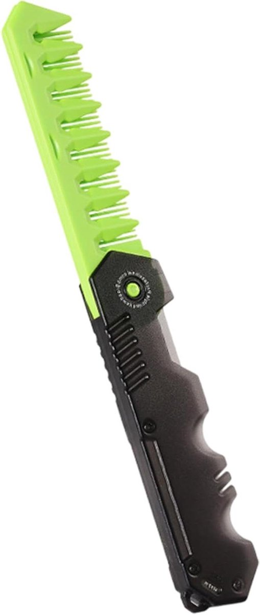 Herren Bartkam - Styling Tool - Dagelijkse Verzorging - Dubbele Tand Dichtheid - 22 cm - Zwart
