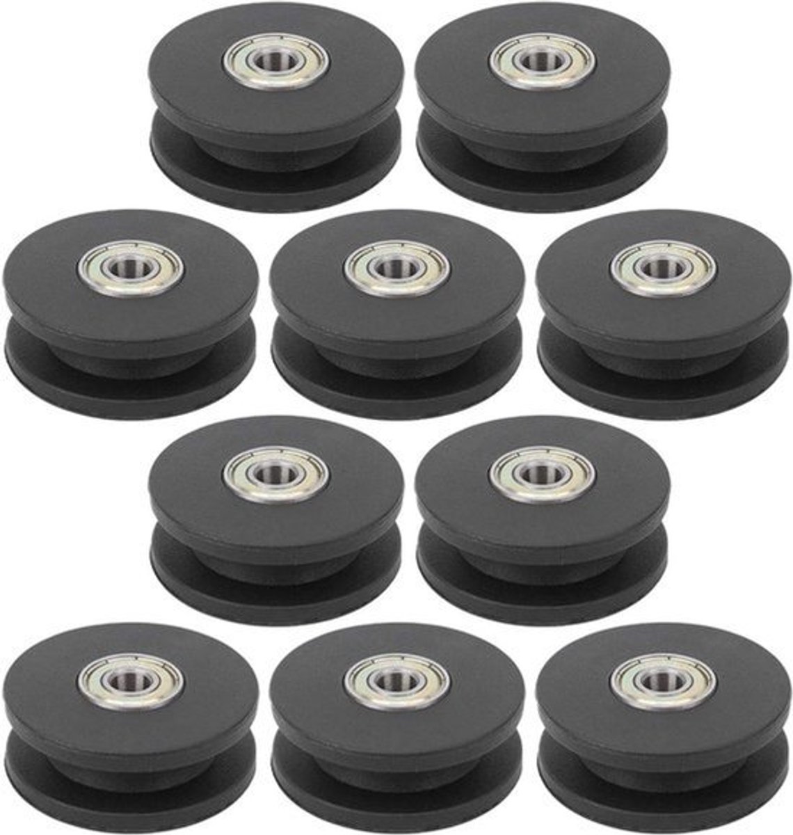 Plus - Nylon trainingsaccessoire met vervangbaar nylon katrolwiel voor thuis sportschooluitrusting. Maak je training compleet met dit accessoire.