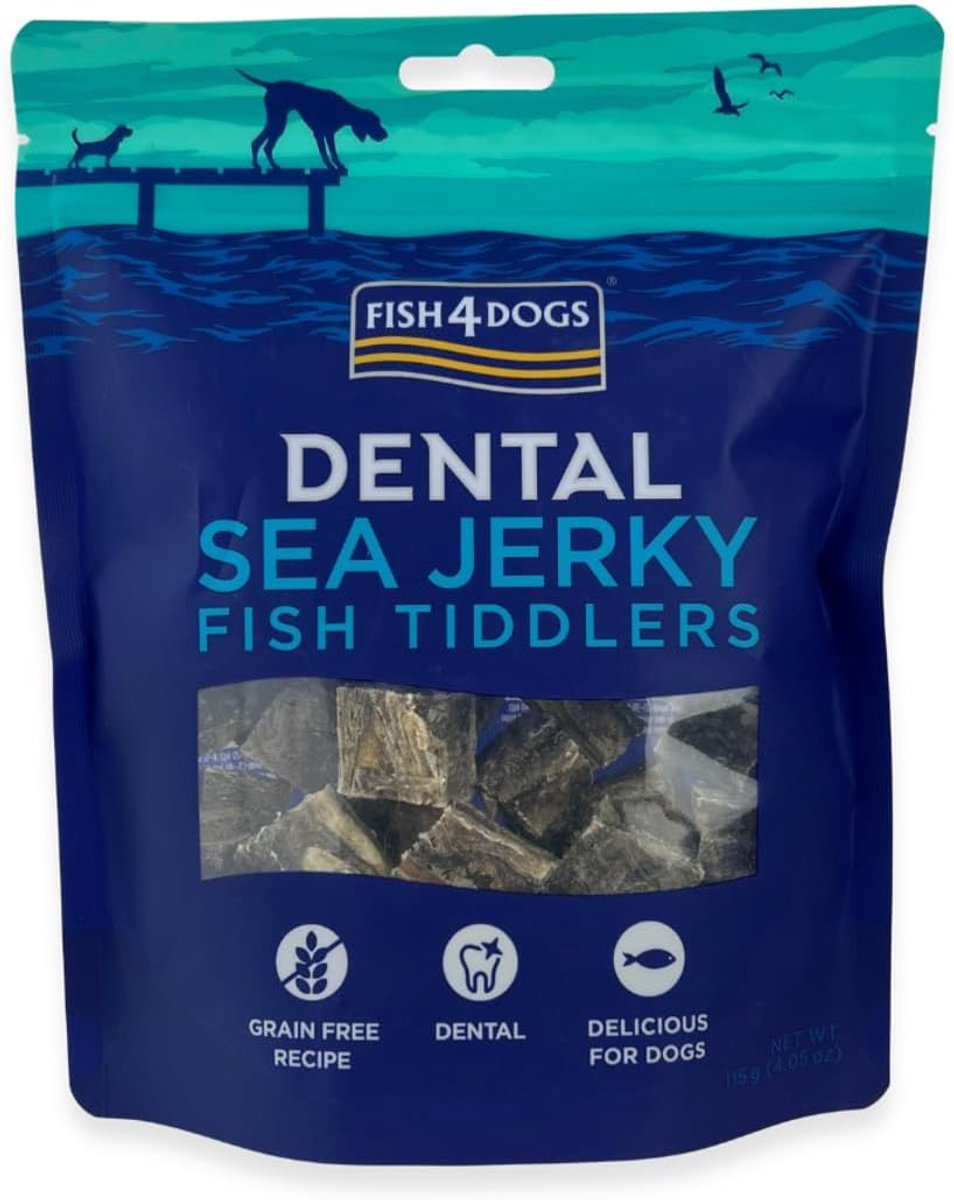 Hondensnoepjes - 115g - Zeewier Jerky - 100% Natuurlijk - Ondersteunt Mondhygiëne - SnelShoppen