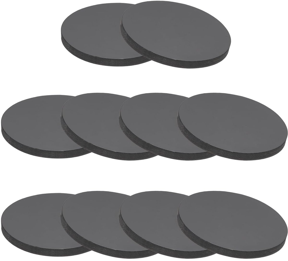 10 stuks rubberen sluitringen, 50 mm x 4 mm (OD x dik), ronde rubberen bussen, afdichtingen, rubberen afdichtingen, afstandshulzen, rubberen afdichting voor huis, auto-accessoires
