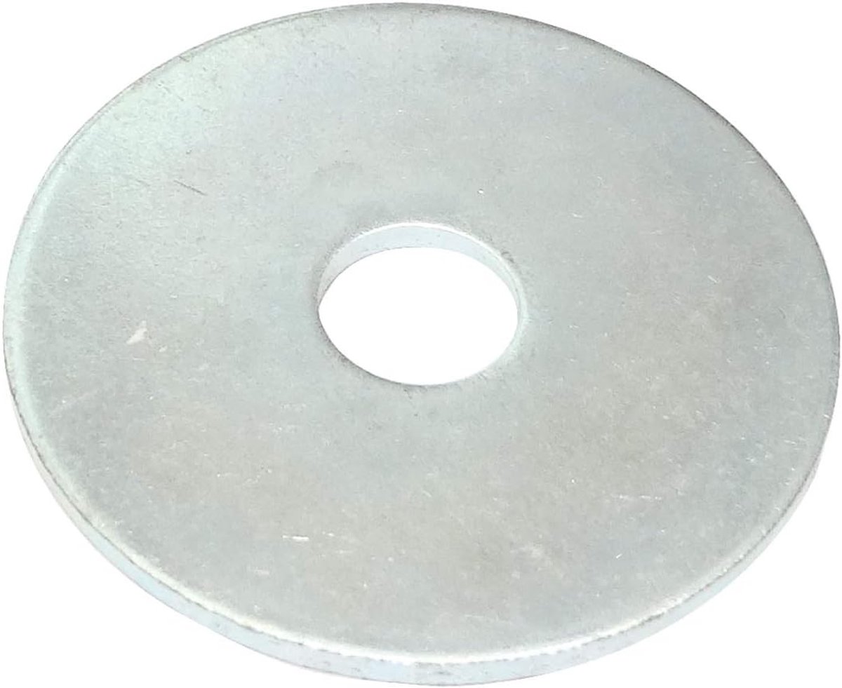 - 20 stuks Vlakke carrosserie-sluitring - M8-36mm - Verzinkt staal - DIN9021 - C44421