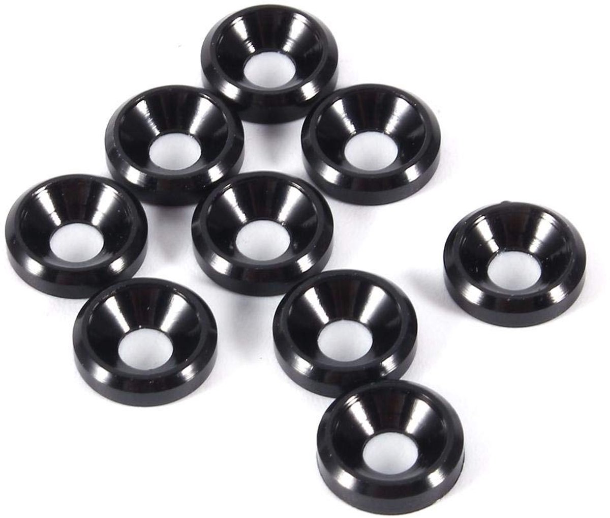 Ringen M3 M4 M5, Aluminiumlegering, Geanodiseerd, Grijs/Goud/Koningsblauw/Zwart, 10 Stuks