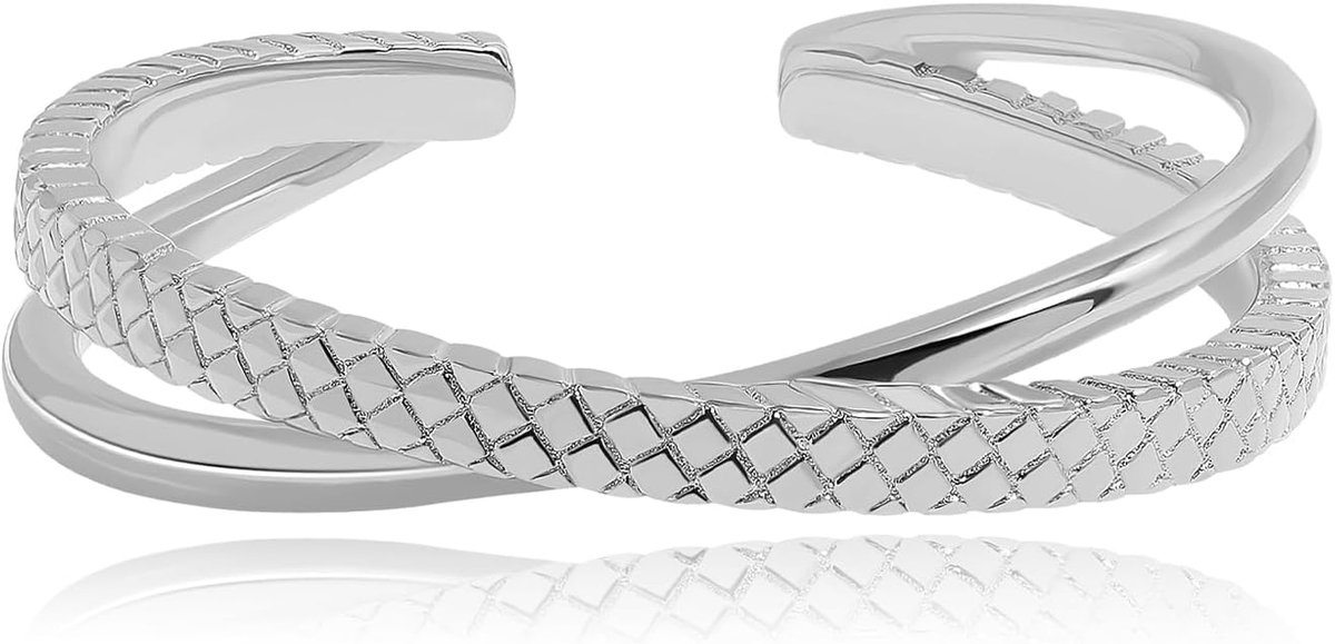 Handgemaakte Statement Ring Voor Dames Fijne Draaiknoop Duimring Goud Vergulde Kruisring Mode Stapelbare Ring Cadeaus