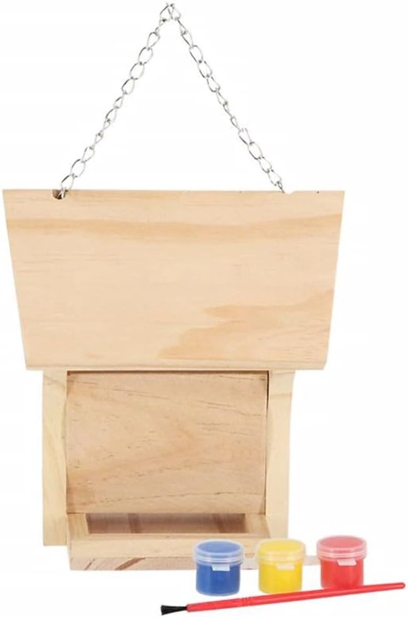 Voederstation voor kinderen - gepersonaliseerd - zelfvormend hout - stimuleert creativiteit - SnelShoppen