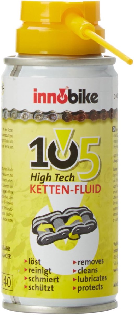 High Tech Fluid 105 unisex verzorgingsproduct - neutraal - 100 ml - handige spray met snorkel - m-winkel