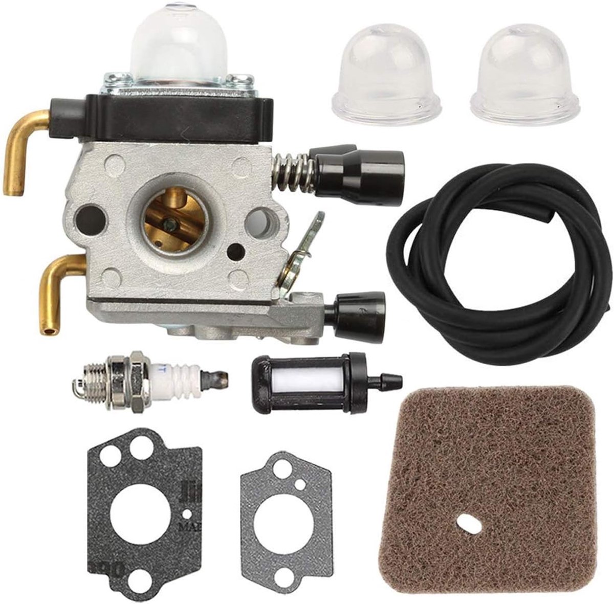 Carburateur met Brandstofleiding voor STIHL HS75 HS80 HS85 HL75 HL75K FH75 HT70 HT75 KM80 KM85 KM85R SP80 SP85 FC75 FC85 Heggenschaar Edger