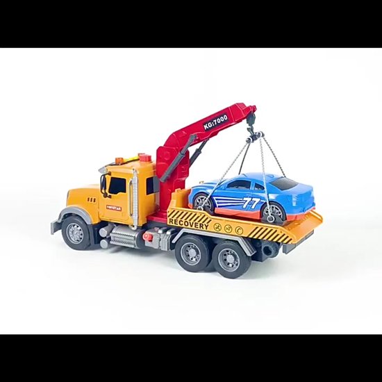 ECTEATOY® Speelgoed vrachtwagen - Vrachtwagens - Speelgoed Auto - met Licht en Geluid - vanaf 3 Jaar - Speelgoed Cadeau voor Jongens en Meisjes