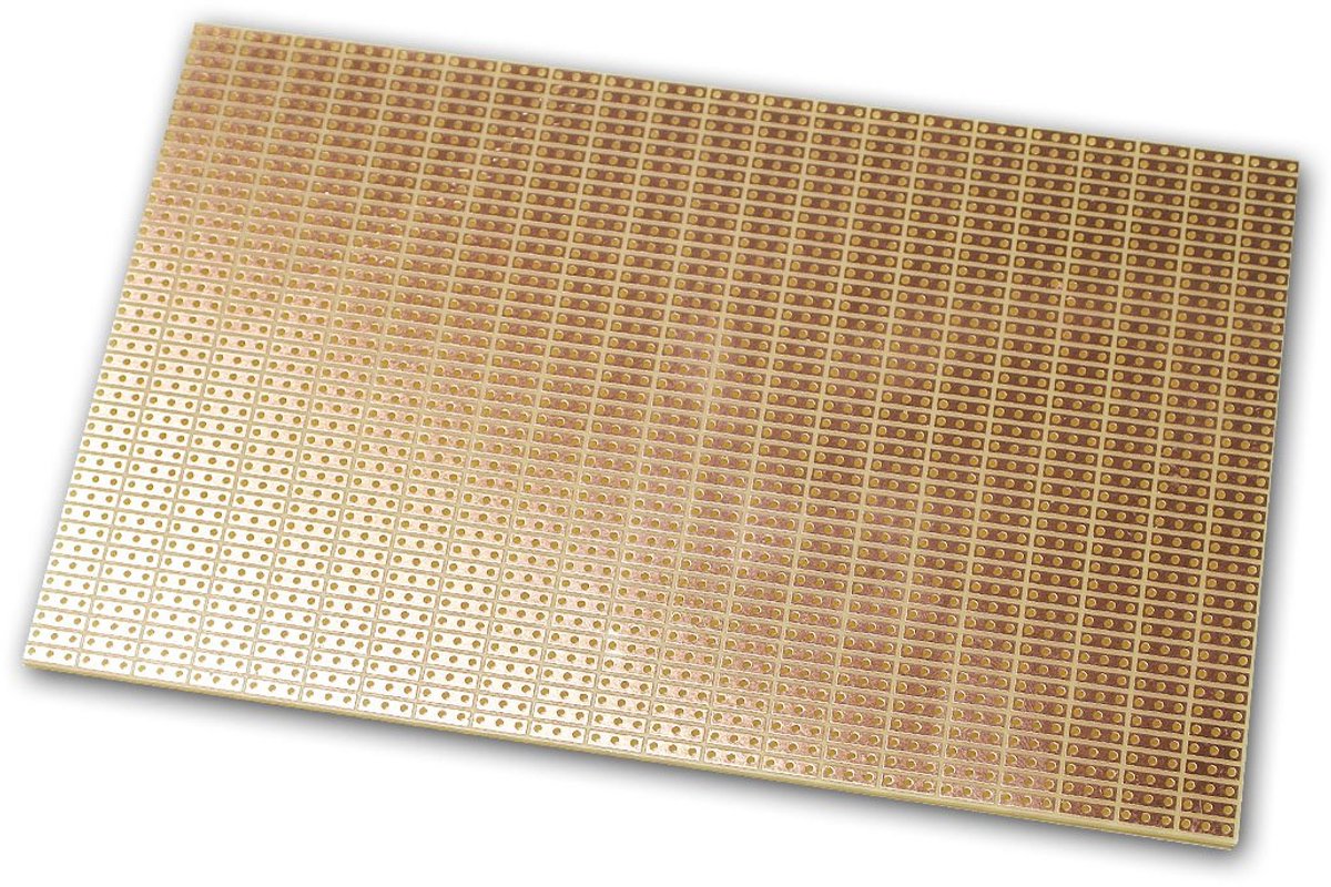 Bord 160x100mm, gatenrooster punt-ketting-pijlen