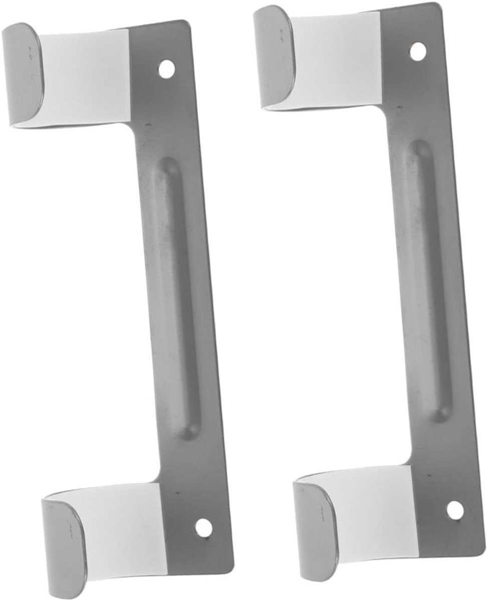 Wandmontage Strijkplank Houder - Strijkplankrek Strijkijzerrek - Efficiënte Opberging - Antislip Ontwerp - 15.5 cm - Zilver