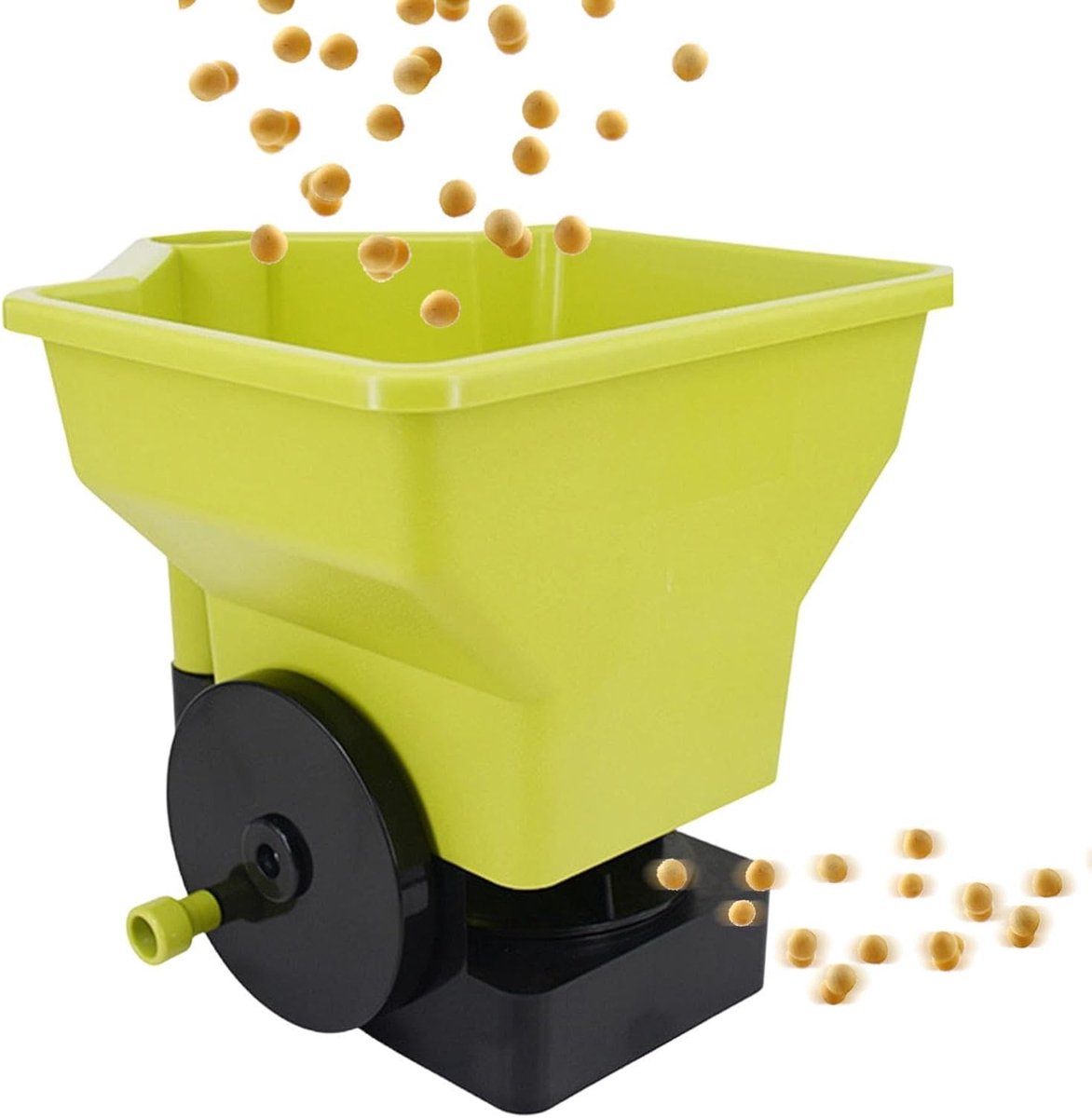 Meststofstrooier | Ergonomische precisie handbediende strooier met schudmechanisme,Manuele Tuin- en Gazonverdeelapparaat,Voor gebruik in Tuin, op Gras, Gazon, voor Sneeuwsmelt, op, Stoep,