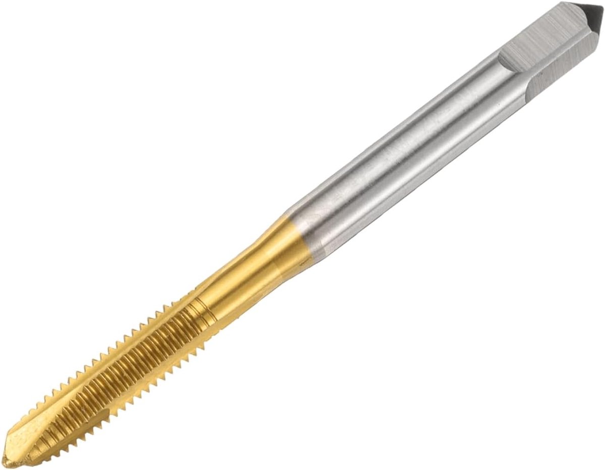 10-32 Unf B2 Spiraaldraadboor Schroefdraadtap Draadtap Gereedschap, Titanium Gecoat Hoge Snelstaal 6542 Machinetap