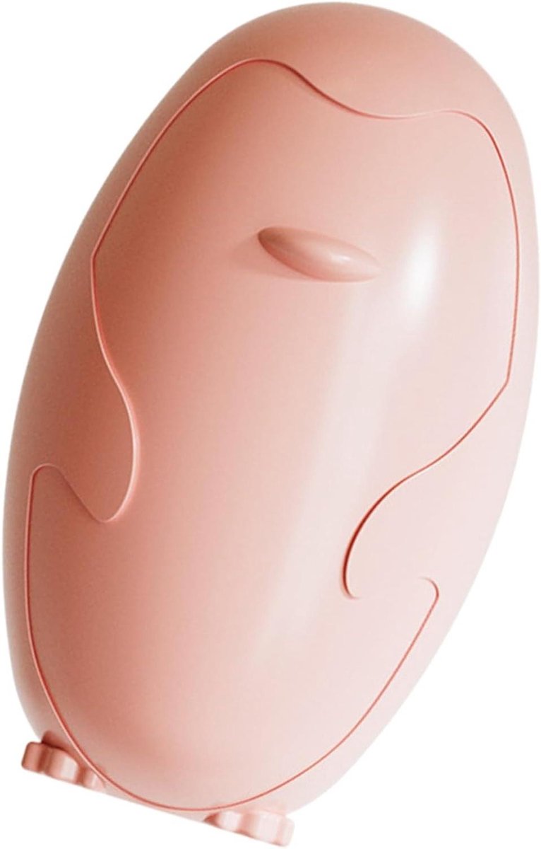 Herbruikbare Stofroller - Plakroller Haren - Kleding Reinigen - Schattig Pinguïn Ontwerp - 12x7x7cm - Roze
