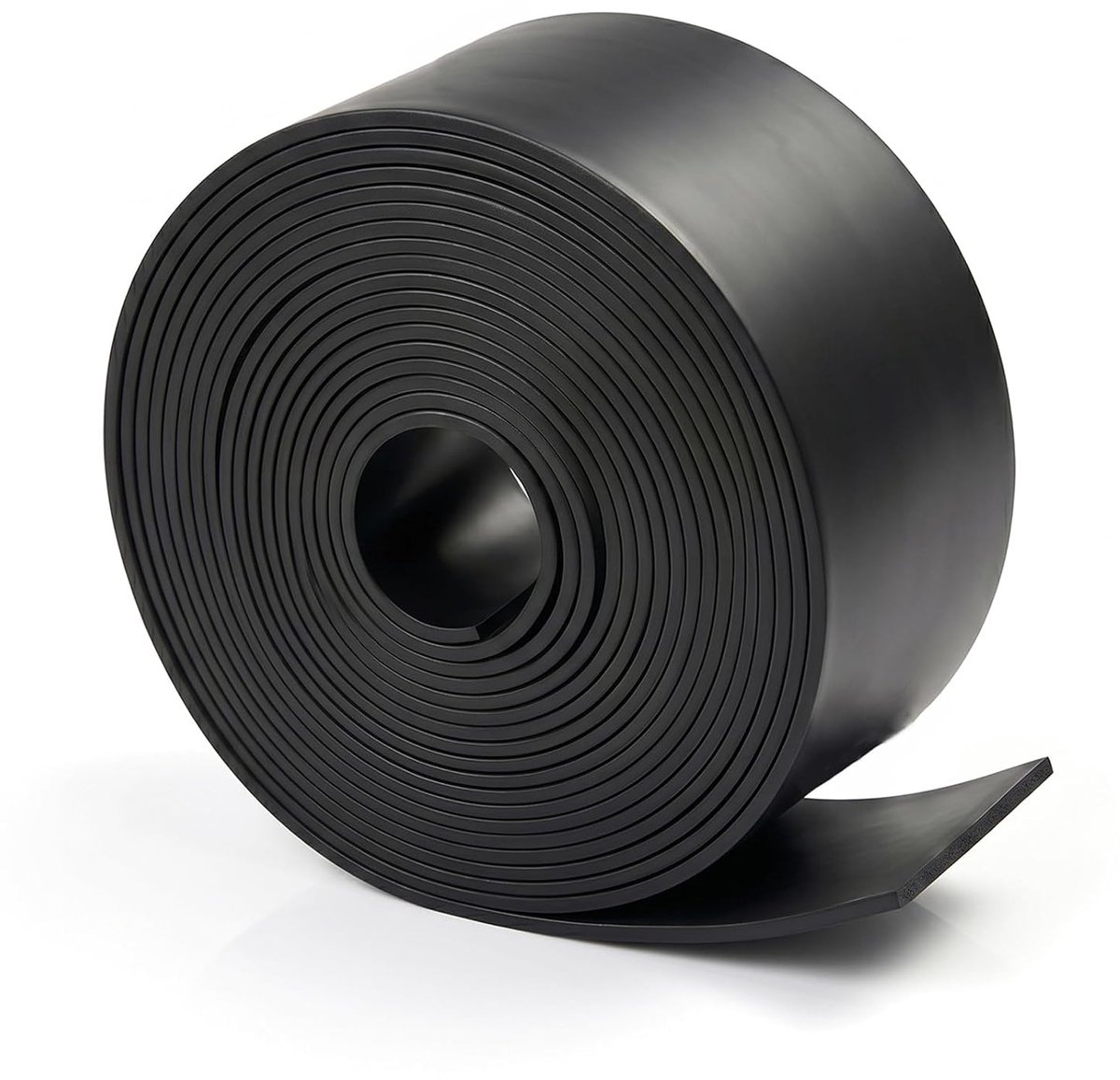 Rubberen band, 3 mm x 50 mm x 3,5 m, neopreen rubberen mat, antislip