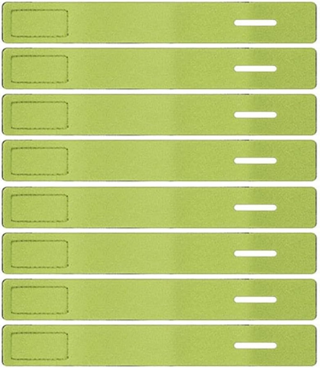 8 stuks hengel riemen,Hoge elastische hengel houder tape voor gieten hengels vistuig bevestiging