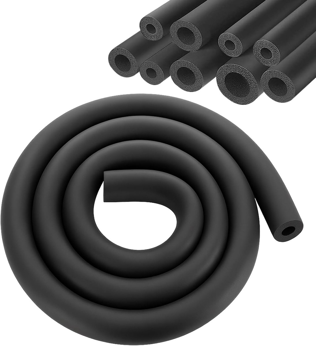 1,8 m, diameter: 16/22/32 mm, isolatie voor buizen, verwarming, sanitair, fitnessapparatuur (dikte 9 mm)
