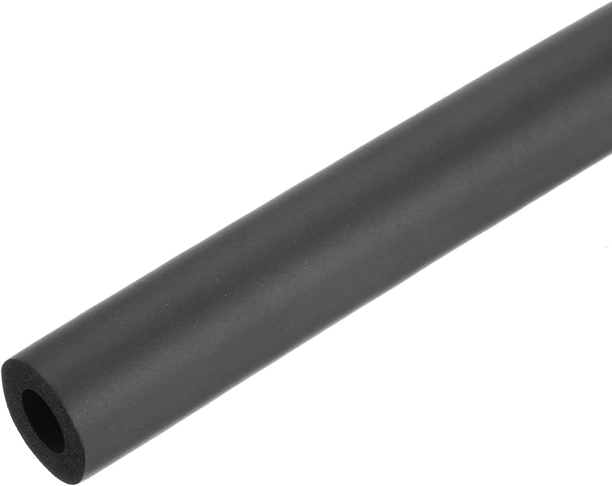 Schuimslang voor gripsteun, isolatie van buitenbuizen, 10 mm (3/8 inch) ID 20 mm (3/4") OD 0,92 m zwart
