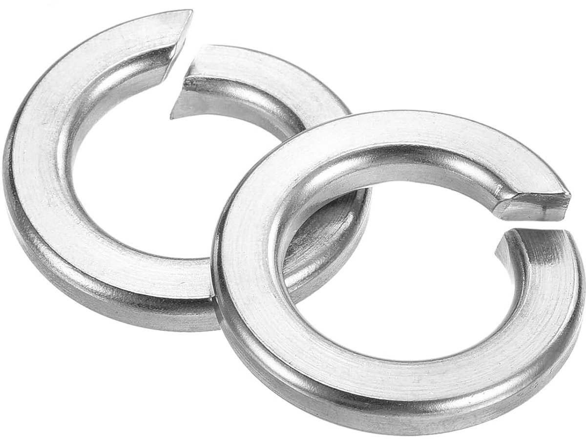 Borgring met sleuf 3/4 inch, 10 stuks, 304 roestvrij staal, veervergrendelingsringen, metaal, voor machineschroeven