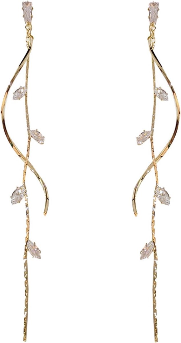 Lange hangoorbellen voor vrouwen - spiralen - trendy tassels - perfect cadeau voor elke gelegenheid - SnelShoppen