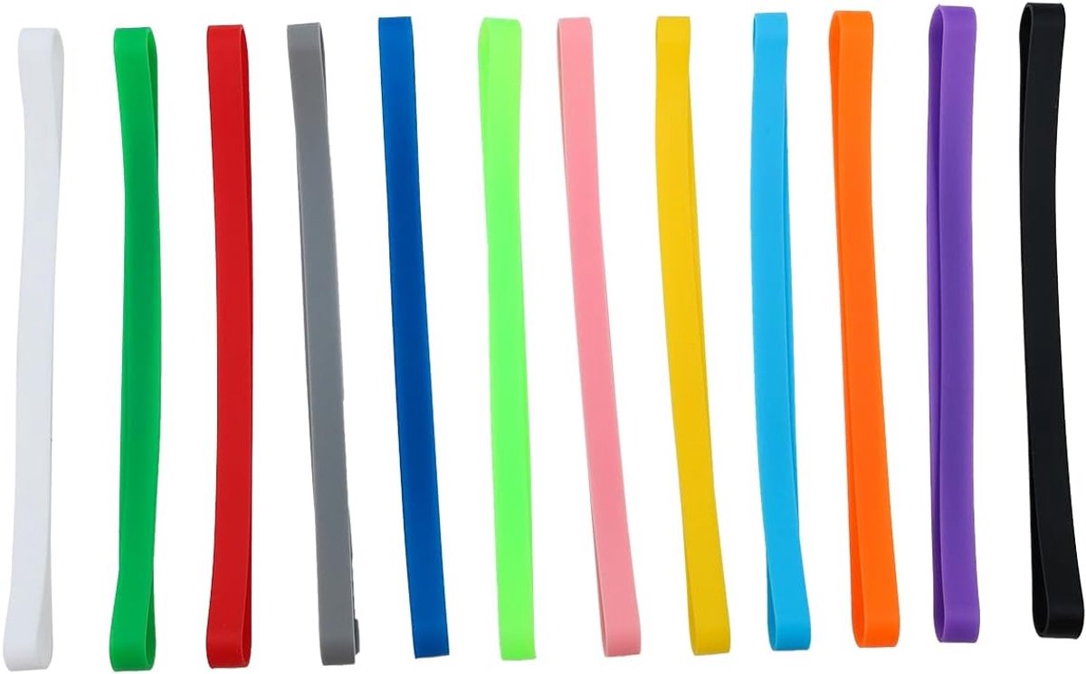 Towel clips silicone 12 stuks - verstelbaar - kleurrijke accessoires - perfecte grip voor strandbedden - SnelShoppen
