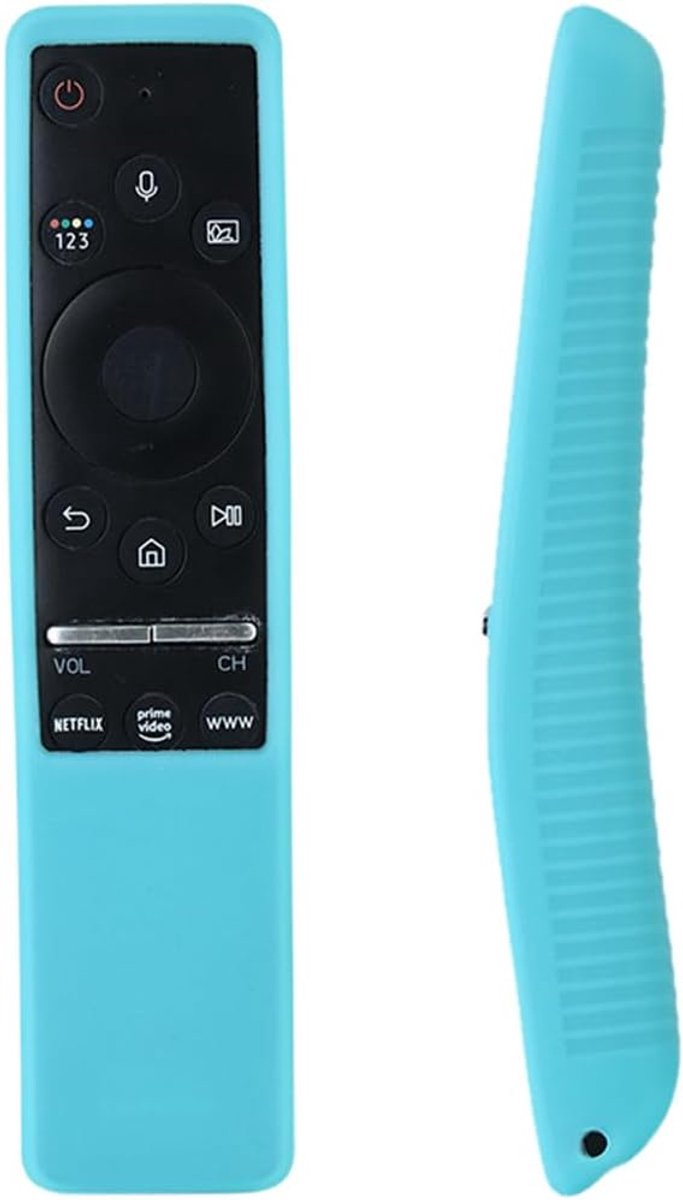 Beschermhoes voor tv-afstandsbediening - blauw siliconen - schokbestendig - optimale bescherming - SnelShoppen