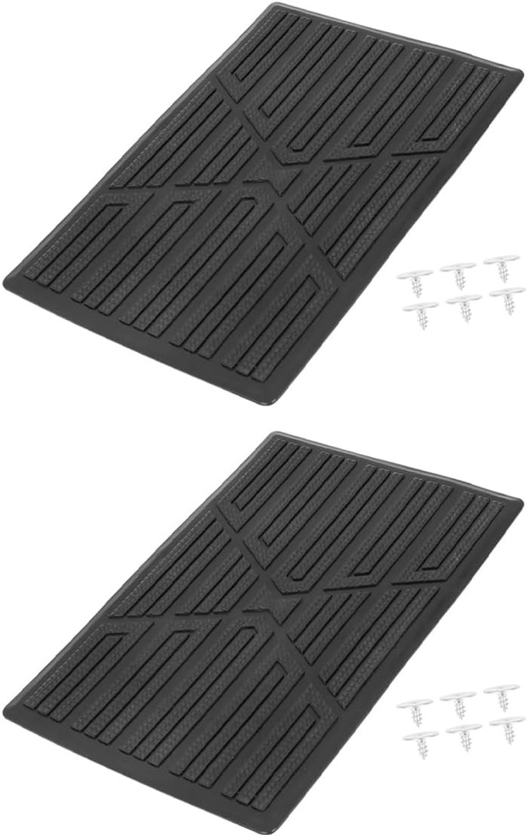 Autovloermat Voetsteun Pedal Pad - Zwart - 23 x 15 cm - Duurzaam en slijtvast - SnelShoppen