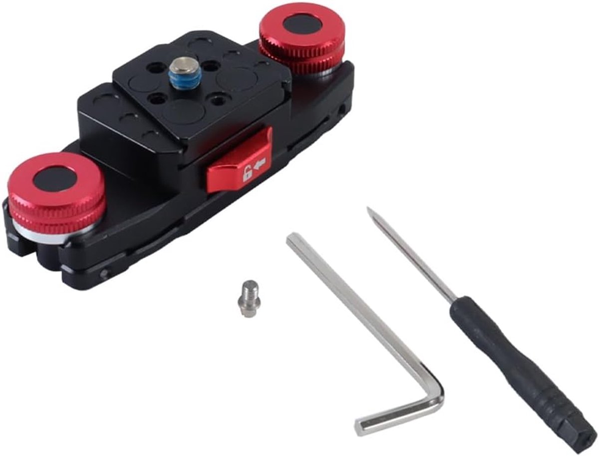Camera heupriem clip - snelontgrendelingsplaat - anti-slinger ontwerp - ideaal voor SLR gimbal - SnelShoppen