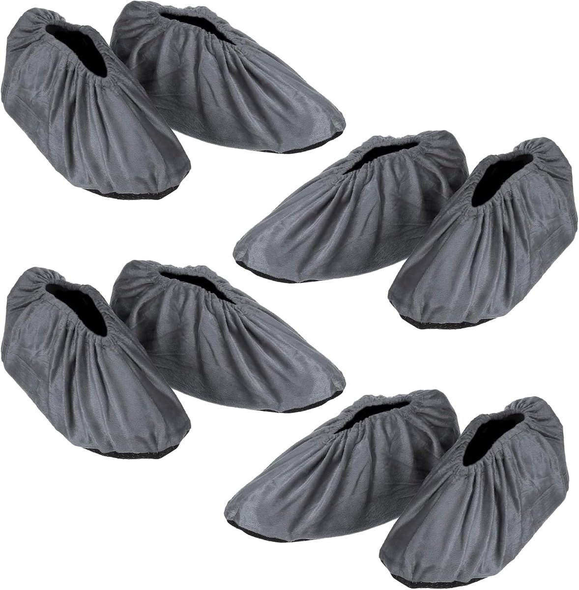Schoenhoezen 4 paar - wasbaar - antislip zool - bescherming vloeren - SnelShoppen