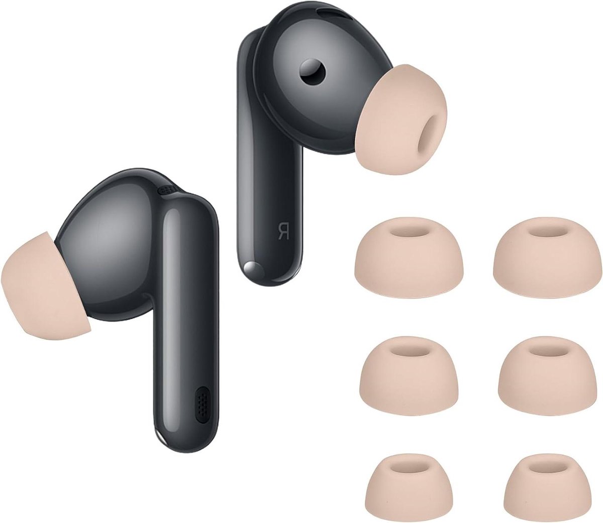 Oordopjes Covers - Oorkussentjes Vervanging - Oordopjes Beschermen - Scheurbestendig Siliconen - 3 Maten - Oudroze