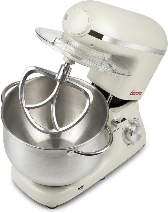 Kneedmachine - Keukenmachine Planetaire Mixer - Brooddeeg Maken - Grote 8L Kom - 8 Liter - Beige — afbeelding 5