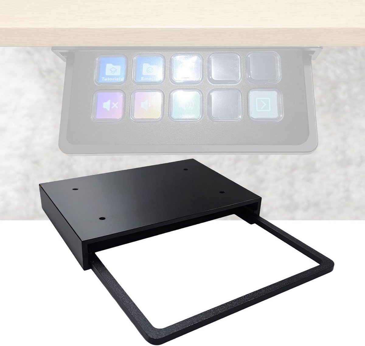 Ondersteuningshouder voor Elgato Stream Deck MK.2 - intrekbaar - ruimtebesparend - eenvoudig uit te trekken - SnelShoppen