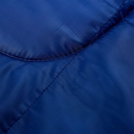 Slaapzak Volwassenen - Kampeerzak Outdoor - Kamperen en Reizen - Waterdicht Polyester - 190 x 72 cm - Marineblauw en Blauw — afbeelding 2