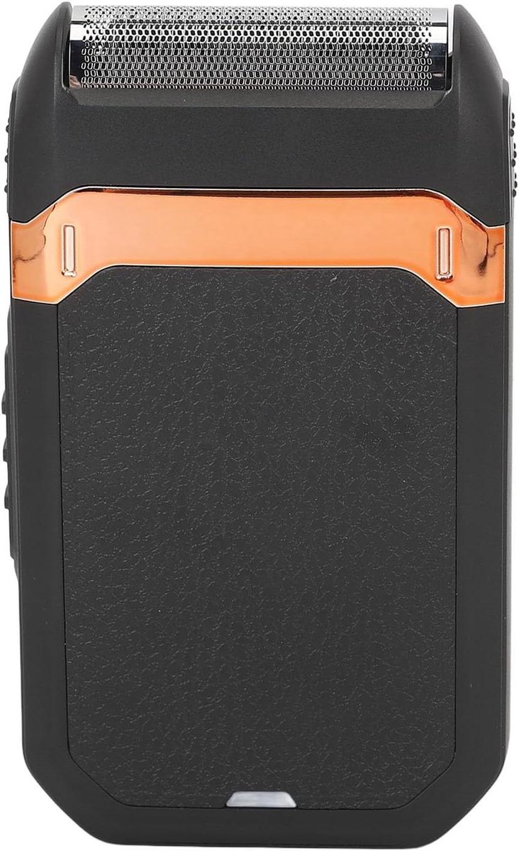 Elektrische Baardtrimmer - Baardscheerapparaat Trimmer - Stijlvol Scheren - Afneembare Messen - 13 x 10 x 4 cm - Zwart