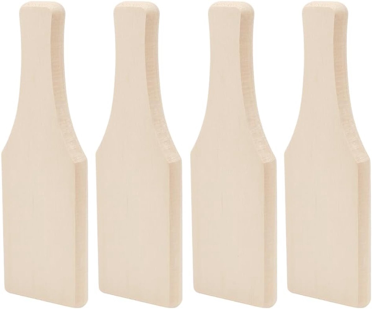 Houtklei set 200 mm - esdoorn aardewerk klopper - gladde rand - ideaal voor pottenbakkers - SnelShoppen