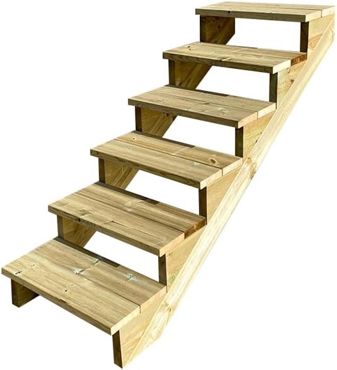 Treden hout D29cm, B80cm ZONDER optrede