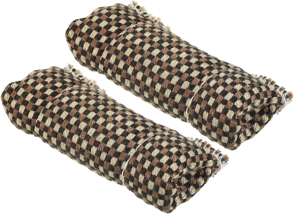 Biljart Keu Reiniger, 2 Stuks Poolschacht Reinigingsdoek Snookerschacht Polijstgereedschap Reinigingsdoek voor Biljart Keu Reiniging, Bruin
