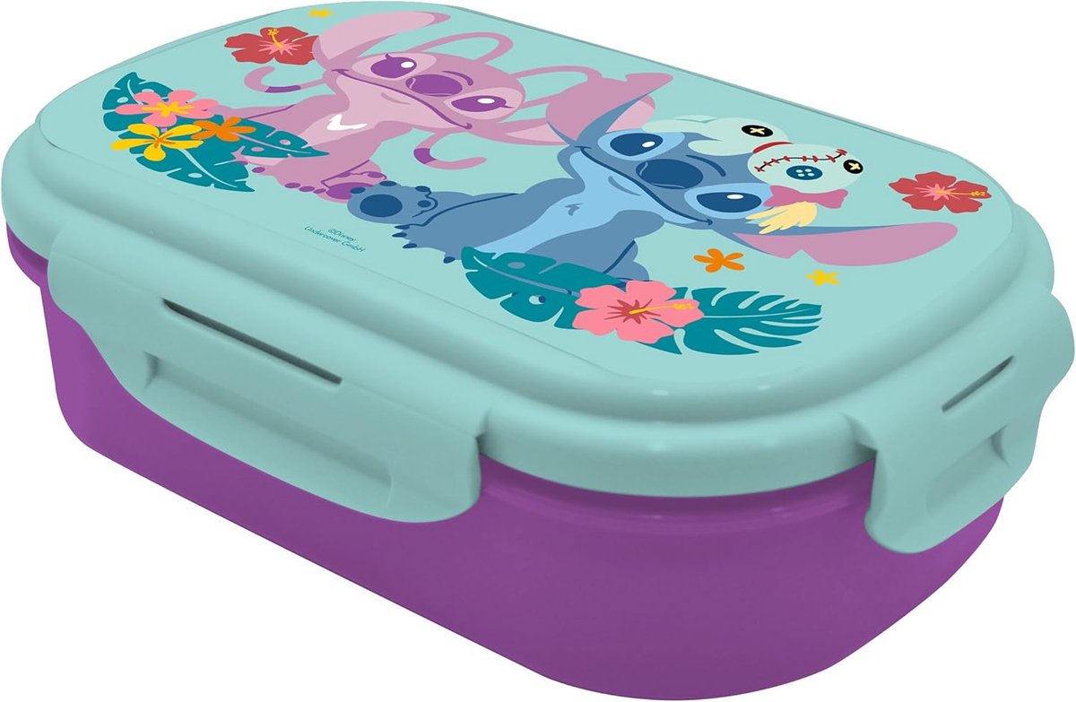 Licensing ST00091 Lunchbox, Stitch, meerkleurig