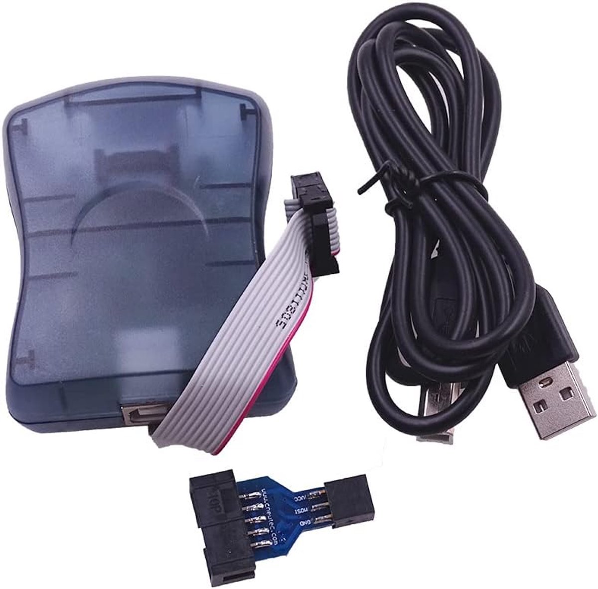 Programmeur Compatibel met Atmel BIJ AVR ISP MK2 MKII ATMEL AVR USB AVRISP XPII In-System Programmeur Ondersteunt AVR Studio 4/5/6/7