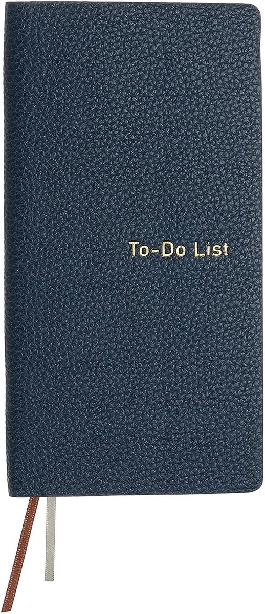 Lederen to do list notitieblokken, 160 pagina's 6,5 x 3,2 inch lederen dagelijkse planners om te doen lijst notebook voor zakelijk persoonlijke dagelijkse plannen planning planner notebook