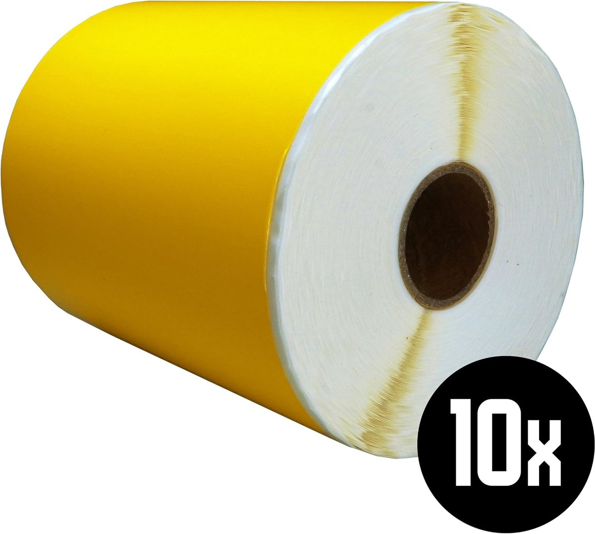 Zebra Etiketten 102x152mm - Geel - Permanent - Geschikt voor verzending - SnelShoppen