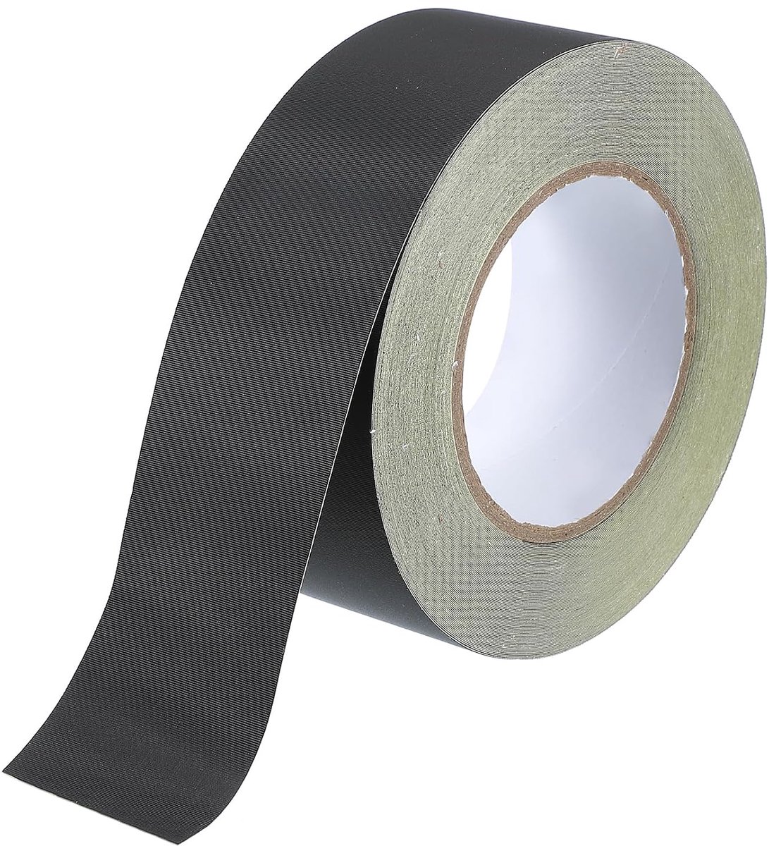 Acetaatweefseltape, 50 mm x 30 meter, zwart, isolerende stoffen tape voor laptop, elektrisch, auto, gitaarreparatie, kabelboom
