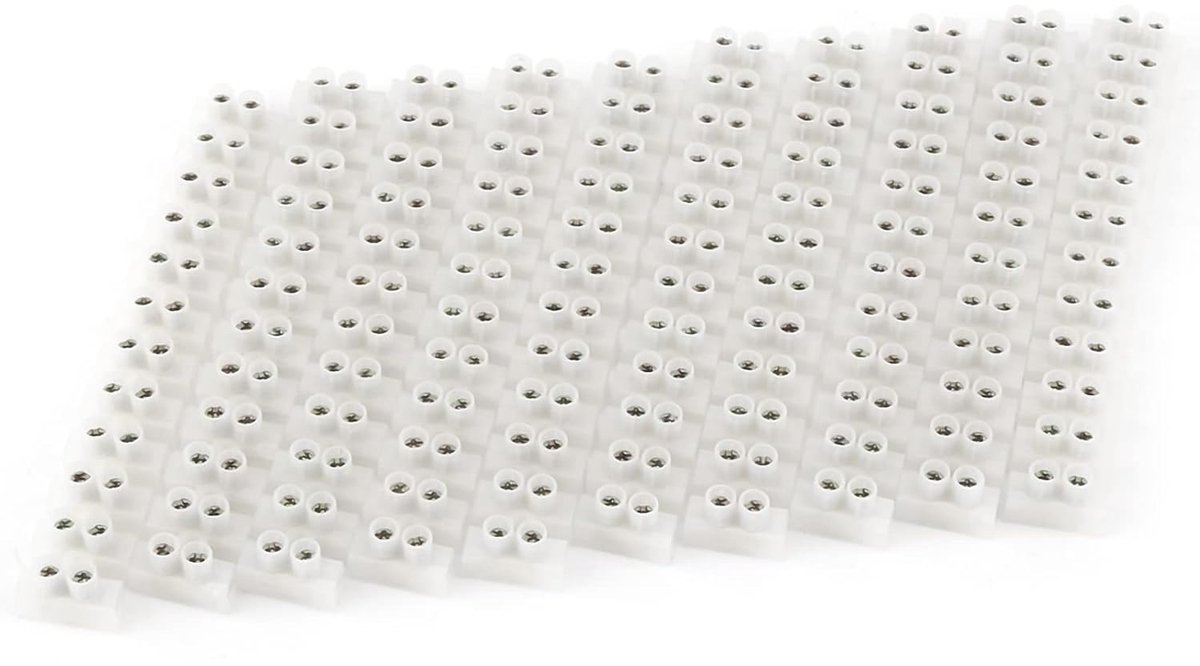 360 V 10 A 12 dubbelrijige klemmen, klemmenstroken 10 mm², elektronische component
