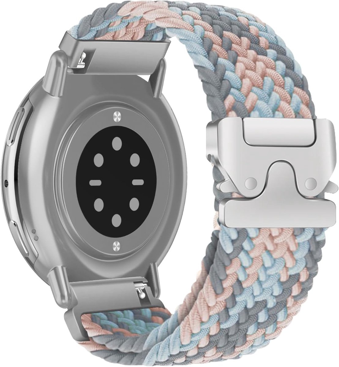 Nylon horlogeband 20mm - cheetah ontwerp - ademend en zacht - perfect voor Amazfit GTR Mini/GTS 4/GTS 3 - ShopVlot