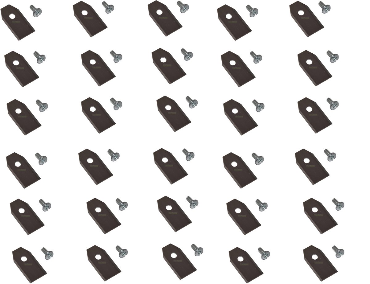 Roestvrijstalen mes van 30 x 3,5 cm voor de robotmaaier Segway Navimow H500E, H3000E en i108E