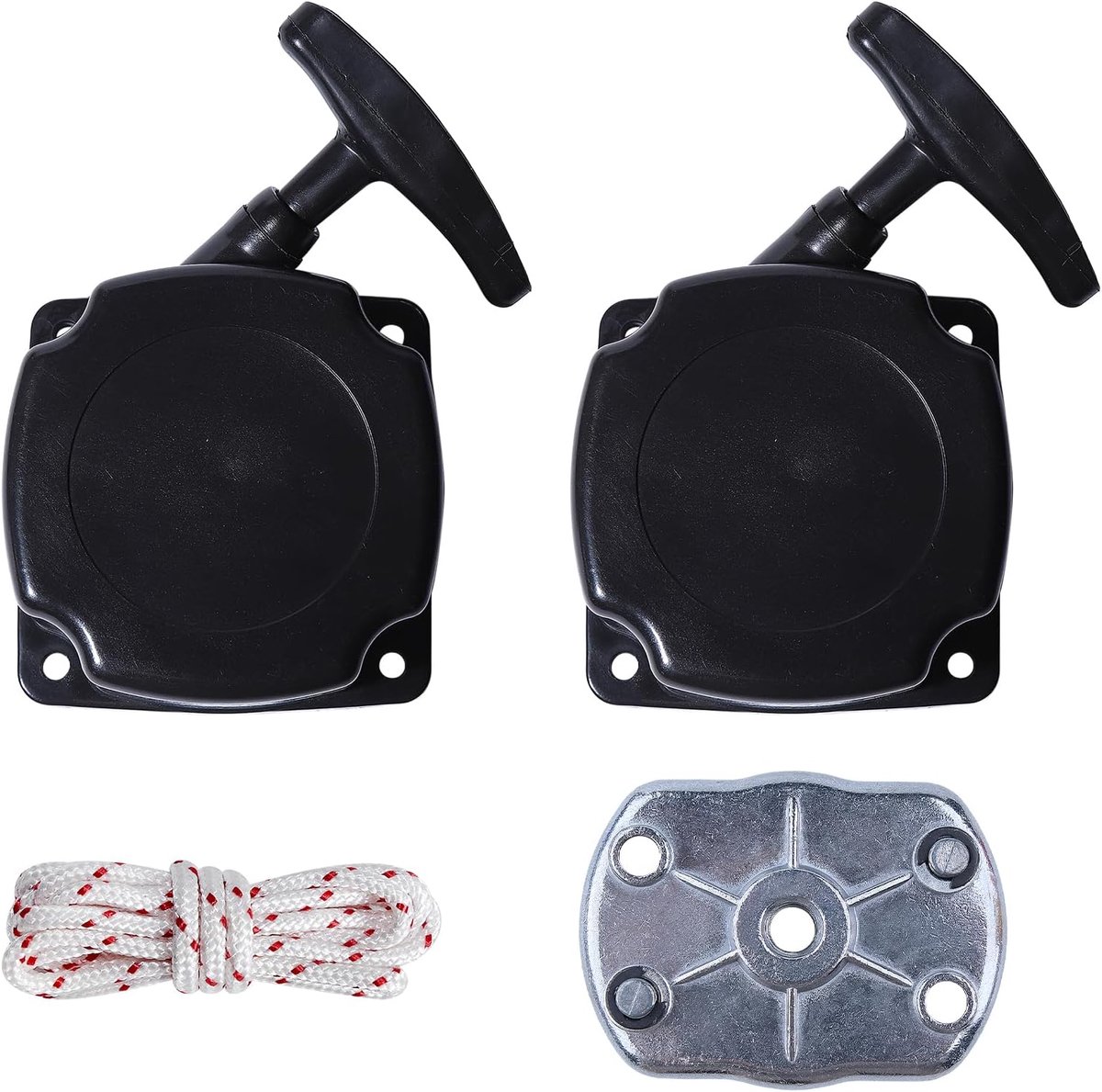 Seilstarter voor motoren 33-49 cc - 3 mm diameter - 94 cm lengte - vervangingsonderdeel voor grastrimmer - ShopVlot