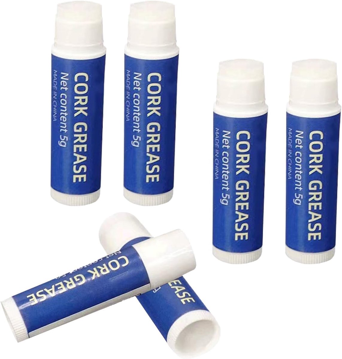 Cork grease 6pcs - premium bijenwas - gemakkelijk aan te brengen - effectieve smering voor klarinet - ShopVlot