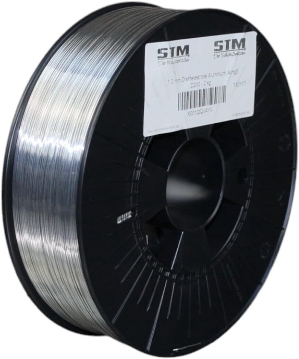 Aluminium lasdraad Ø1.0mm - AlMg5 3.3556 MIG spoel D200 - 2kg voor professioneel lassen - ShopVlot